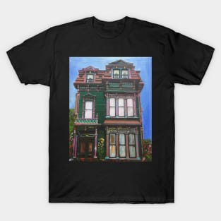 San Francisco, Colourful House T-Shirt